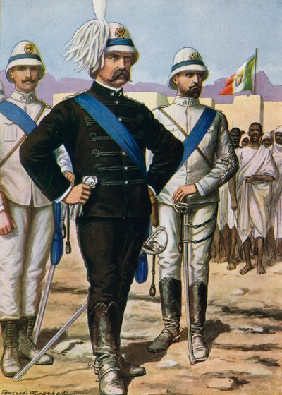 General Antonio Baldissera, der Wiederhersteller des italienischen Prestiges in Eritrea von Tancredi Scarpelli